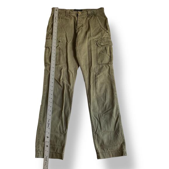Tommy Hilfiger Cargo Pants Men 30x32 Green‎ Utility Workwear Military Pockets - Picture 6 of 16